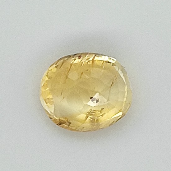 Yellow Sapphire (Pukhraj) 4.77 Ct Lab Tested Yellow Sapphire (Pukhraj) 4.77 Ct Lab Tested
